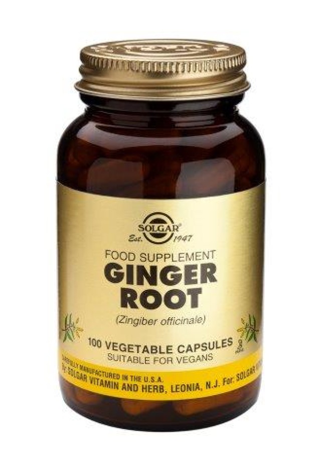 Solgar Ginger 100 Veg.Caps product photo
