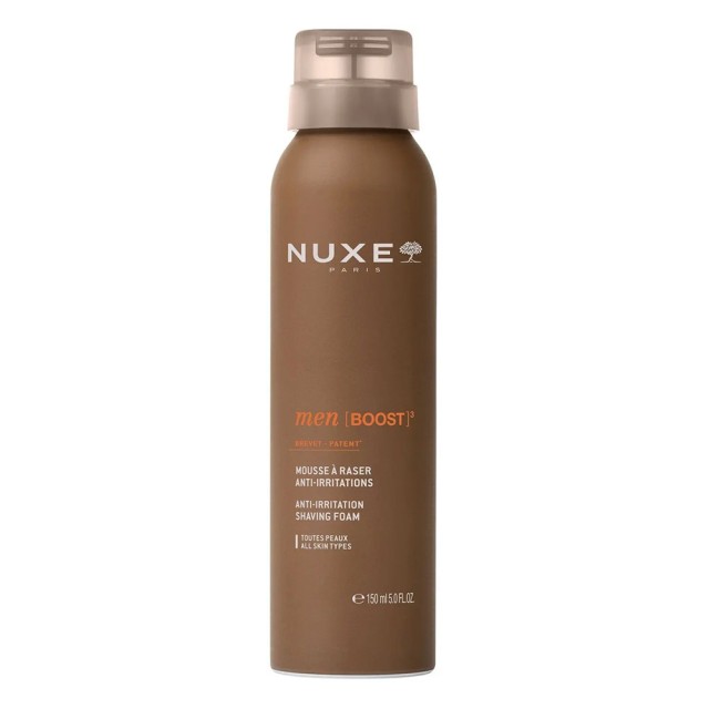 Nuxe Men Boost Anti-Irritation Shaving Foam Αφρός Ξυρίσματος Κατά των Ερεθισμών 150ml product photo