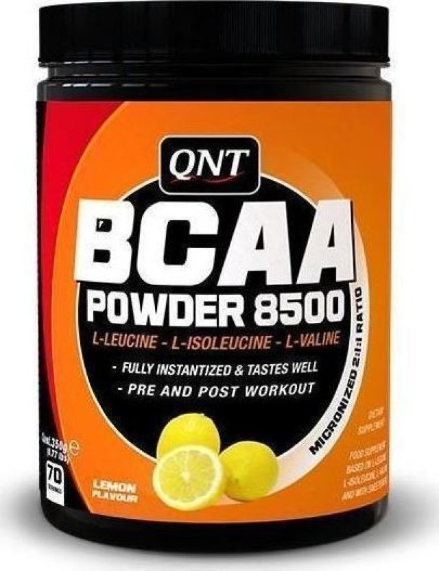 QNT BCAA 8500 Instant Powder Lemon Flavour 350 gr product photo