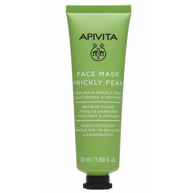 Apivita Face Mask Prickly Pear Moisturizing & Soothing 50ml product photo