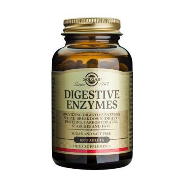 Solgar Digestive Enzymes 100 Tabs product photo