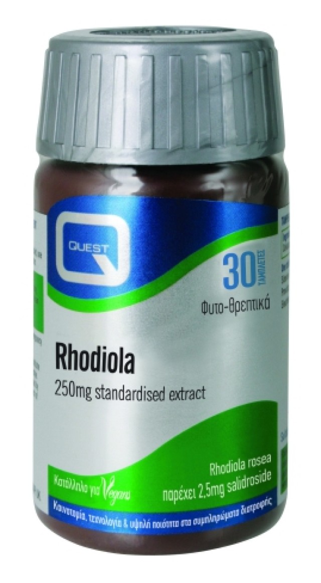 Quest Rhodiola 250 mg Extract 30 tabs product photo