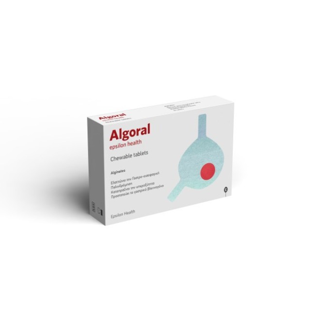 Epsilon Health Algoral Chewable Tablet 36 Mασώμενα Δισκία product photo