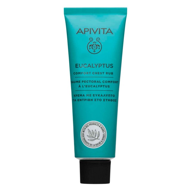 Apivita Eucalyptus Comfort Chest Rub Cream 50ml product photo