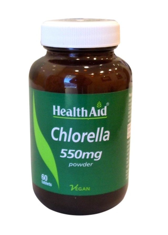 Health Aid Chlorella 550 mg 60 tabs product photo