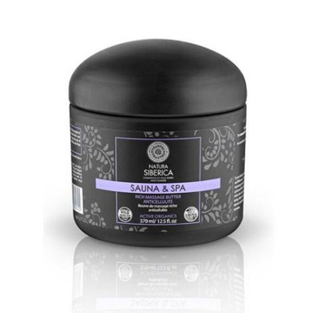 Natura Siberica Sauna & Spa Rich Massage Butter, Πλούσιο Βούτυρο Για Μασάζ Κατά Της Κυτταρίτιδας 370 ml product photo