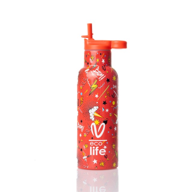 Ecolife X Vasiliki Thermos Ανοξείδωτο Παγούρι Θερμός Spitha 500ml product photo