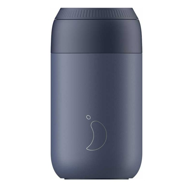 Chillys Series2 Ανοξείδωτο Ισοθερμικό Ποτήρι Καφέ Coffee Cup Whale Blue 340 ml product photo