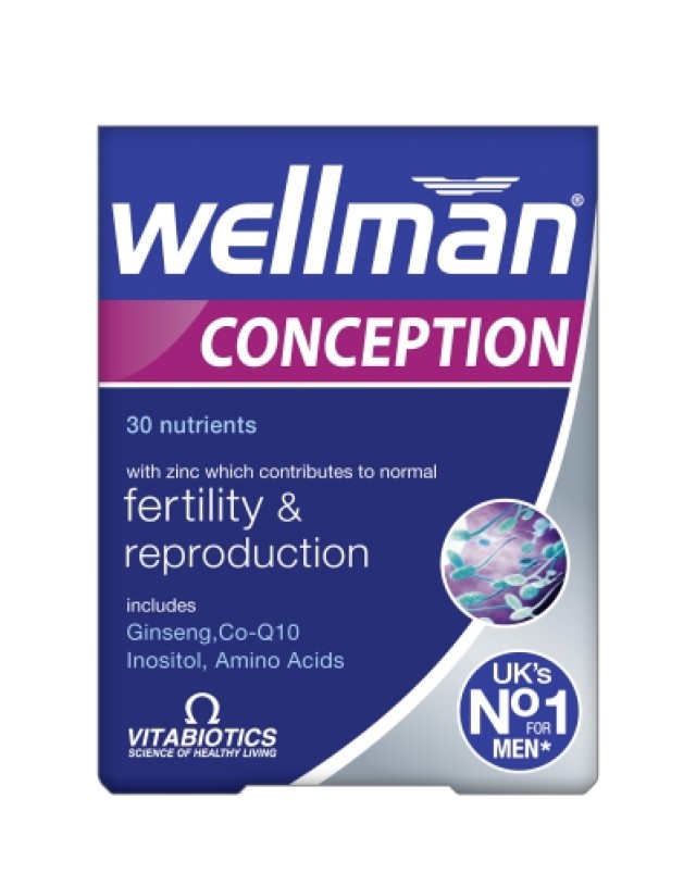Vitabiotics Wellman Conception 30 tabs product photo
