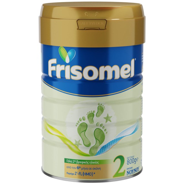 Frisomel 2 Γάλα 2ης Βρεφικής Ηλικίας σε Σκόνη Από 6-12 Μηνών 800gr product photo