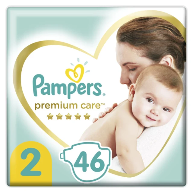 Pampers Premium Care Μέγεθος 2 (4-8Κg) 46 Πάνες product photo