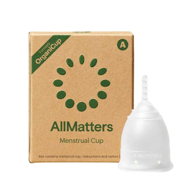 AllMatters OrganiCup Menstrual Cup Size Α Κύπελλο Περιόδου 1 Τεμάχιο product photo