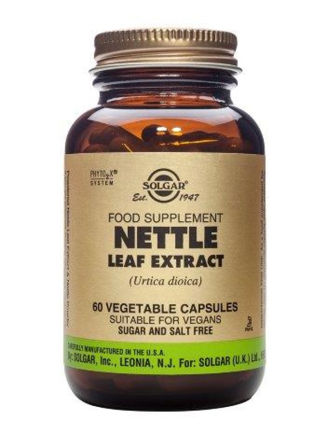 Solgar Nettle Leaf Extract 60 Veg.Caps product photo