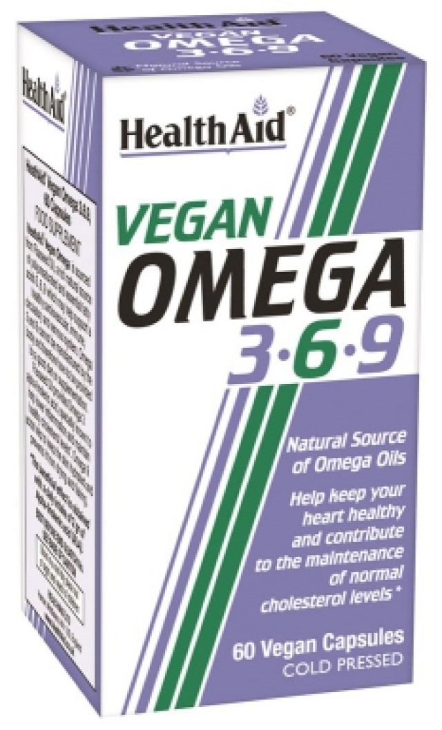 Health Aid Vegan Omega 3-6-9 60 caps product photo
