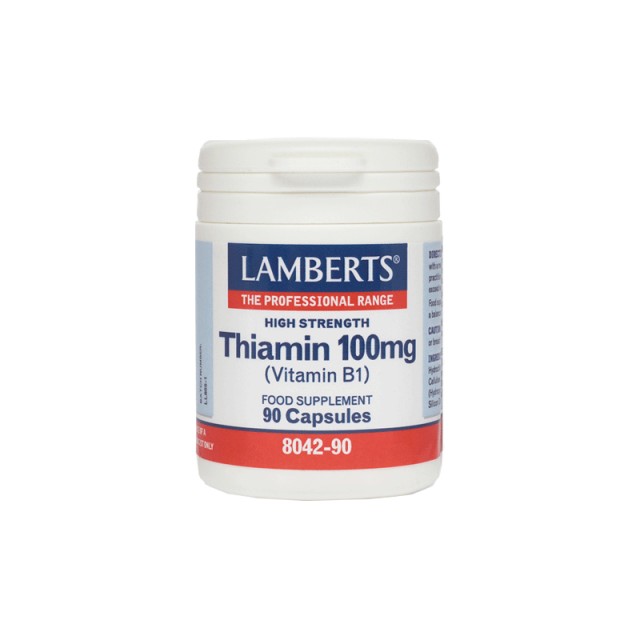Lamberts Thiamin 100Mg (Vit B1) 90 Κάψουλες product photo