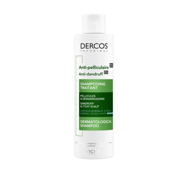 Vichy Dercos Anti-dandruff Shampoo 200 ml - Normal/Oily Hair product photo