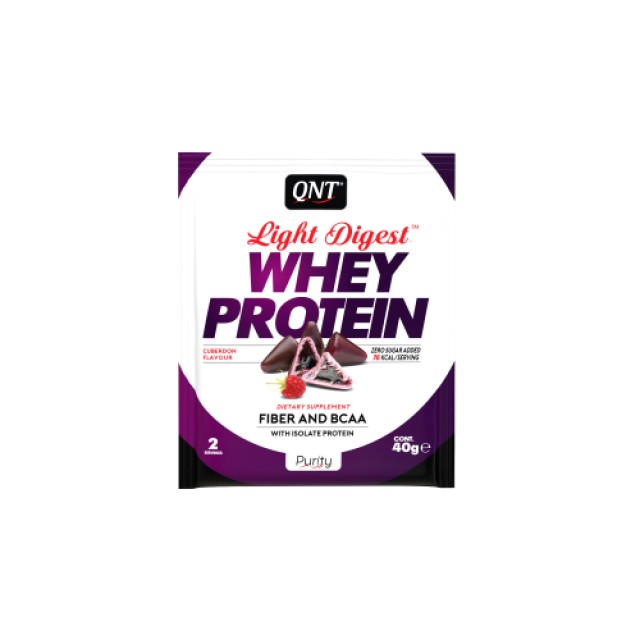 QNT Light Digest Whey Protein Cuberdon 40 gr product photo