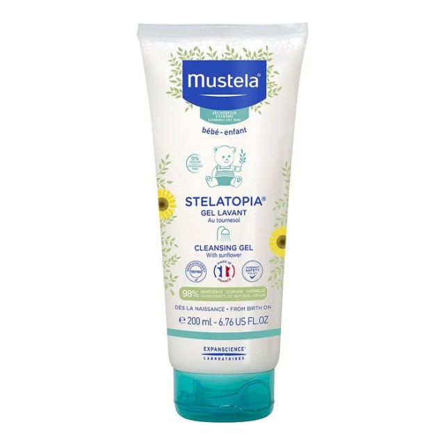 Mustela Stelatopia Cleansing Gel 200ml product photo