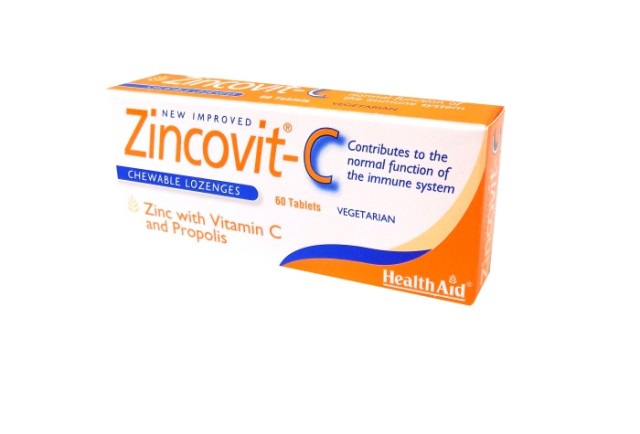 Health Aid Zincovit-C Chewable 60 tabs product photo