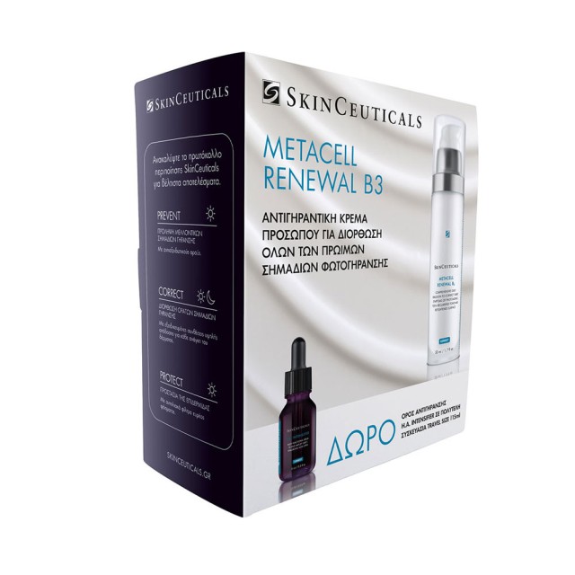 Skinceuticals Promo Metacell Renewal B3 50ml & Δώρο H.A Intensifier Serum 15ml product photo