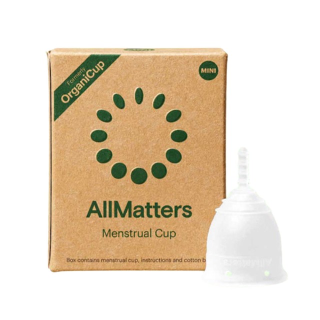 AllMatters OrganiCup Menstrual Cup Size Mini Κύπελλο Περιόδου 1 Τεμάχιο product photo