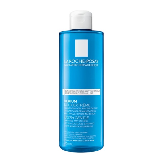 La Roche Posay Kerium Extra Gentle Gel Shampoo 400 ml product photo
