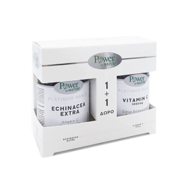 Power Health Power of Nature Promo Platinum Range Echinacea Extra 30tabs & Δώρο Vitamin C 1000mg 20tabs product photo