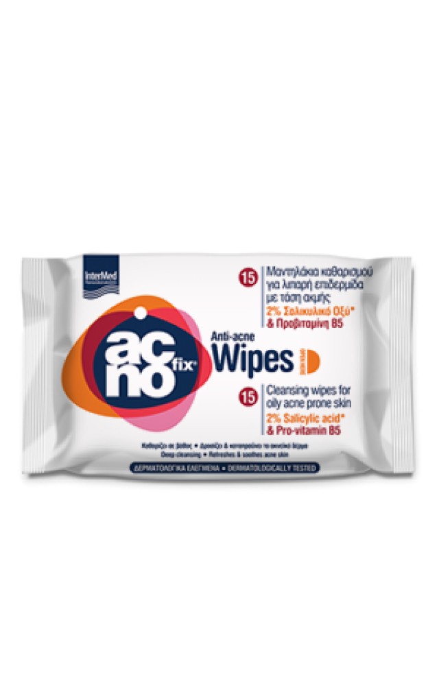 Intermed Acnofix Wipes 15 τμχ product photo