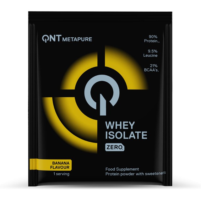QNT Metapure Whey Isolate Zero Banana 30gr product photo
