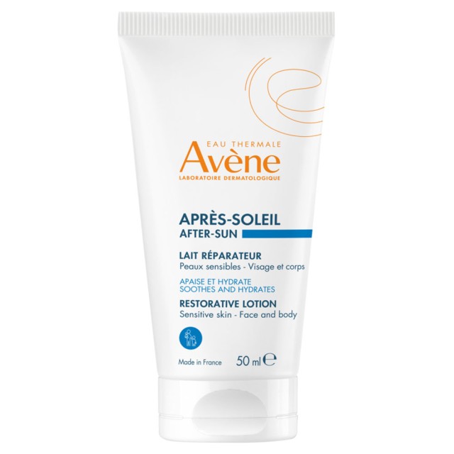 Avene After Sun Restorative Lotion for Face & Body Travel Size 50ml product photo