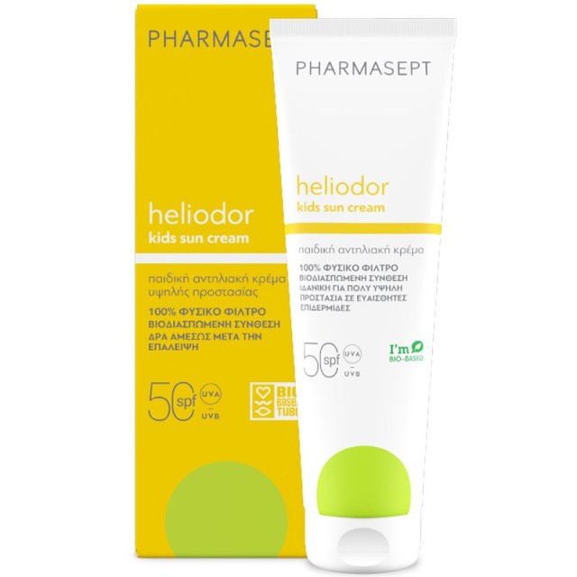 Pharmasept Heliodor Kids Face & Body Sun Cream Spf50, 150ml product photo