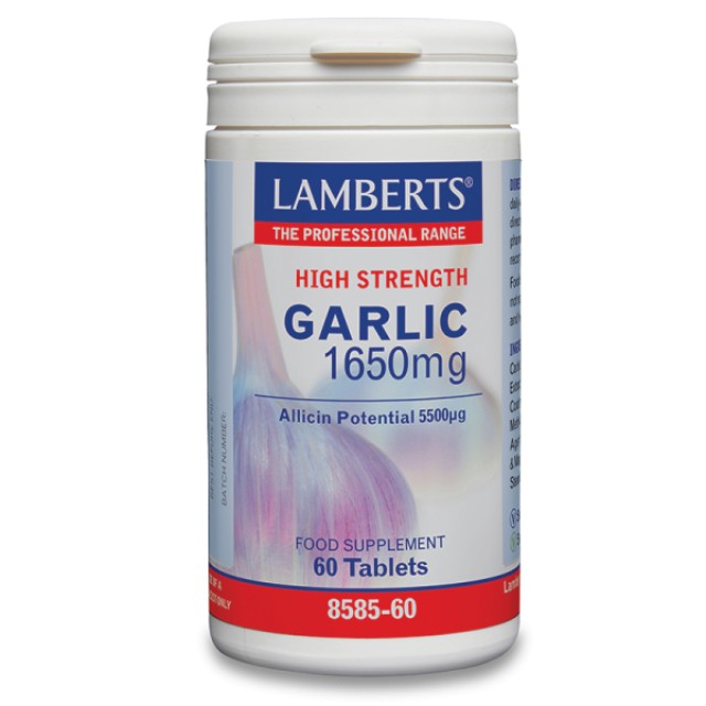 Lamberts Garlic 1650Mg 60 Ταμπλέτες product photo