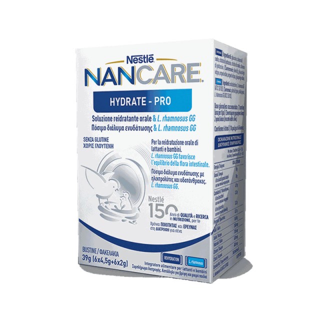 Nestle NanCare Hydrate Pro 6 x 4,5gr + 6 x 2gr product photo