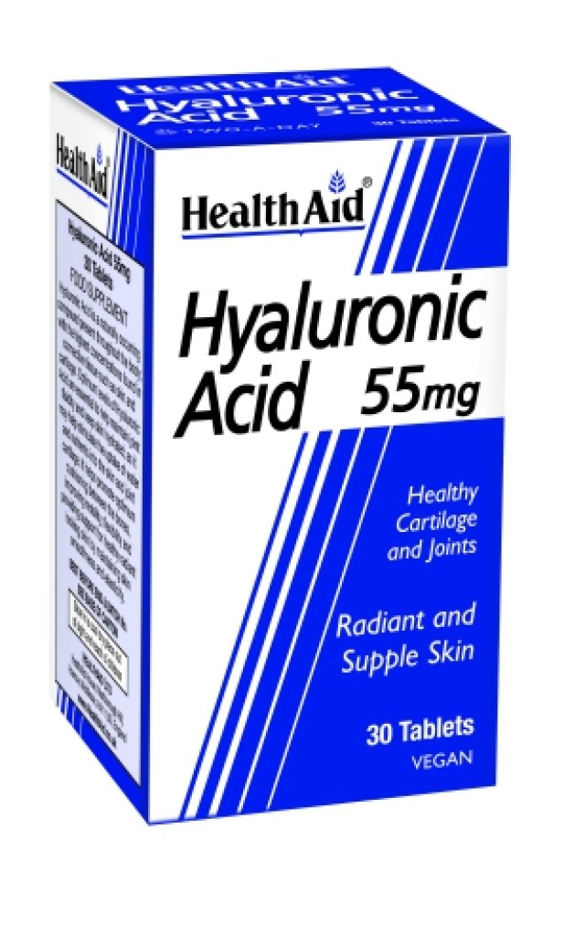 Health Aid Hyaluronic Acid 55mg 30 tabs product photo