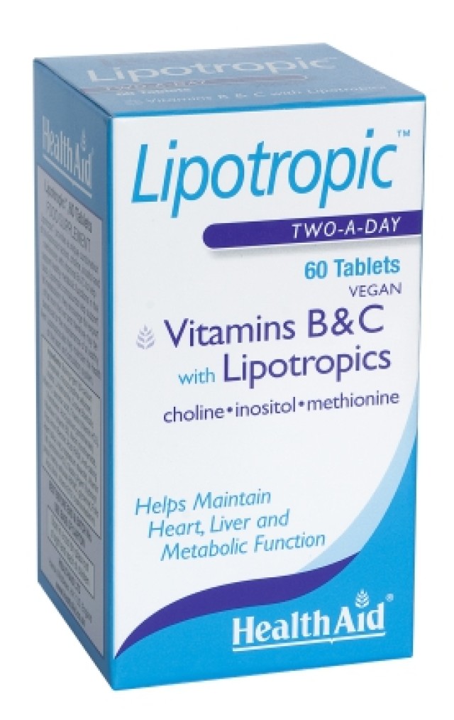 Health Aid Lipotropic Β & C 60 tabs product photo