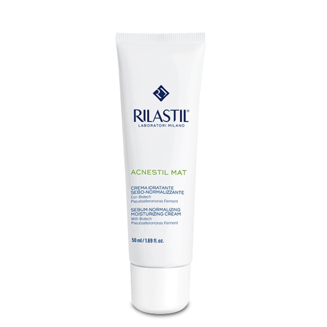 Rilastil Acnestil Mat Sebum-Normalizing Moisturizing Cream 40 ml product photo