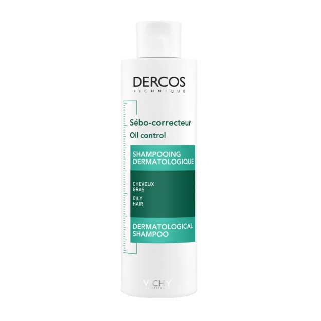 Vichy Dercos Oil Control Shampoo 200 ml product photo