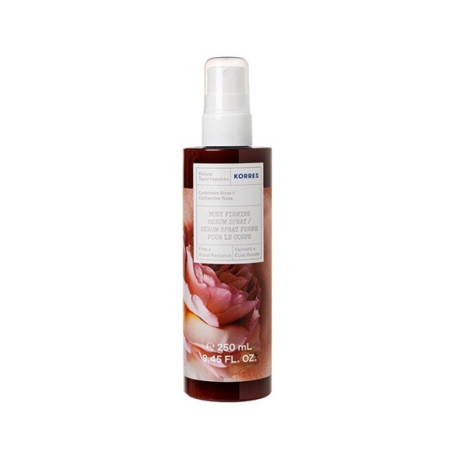 Korres Body Firming Serum Spray Cashmere Rose 250ml product photo