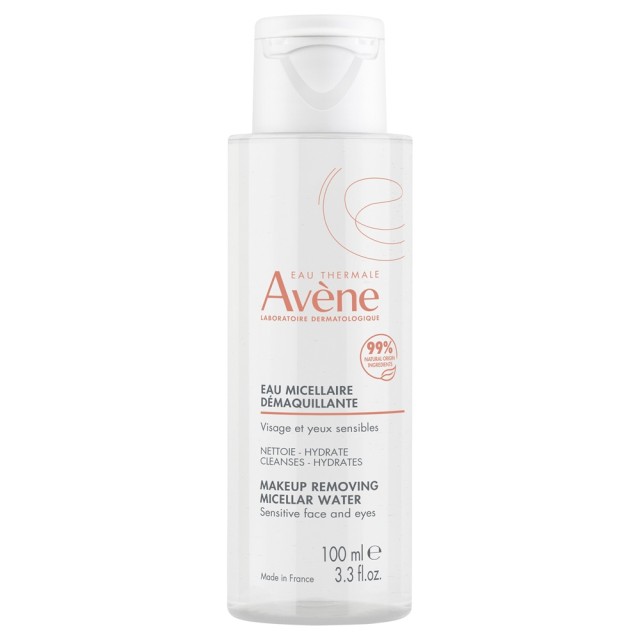Avene Make-Up Removing Micellar Water Νερό Καθαρισμού & Ντεμακιγιάζ για Πρόσωπο & Μάτια 100ml product photo