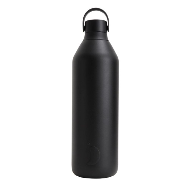 Chillys Series3 Ανοξείδωτο Μπουκάλι - Θερμός Onyx Black 1L product photo