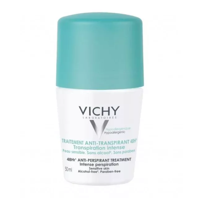 Vichy Deodorant 48h Intensive Anti-perspirant Roll-On 50 ml product photo