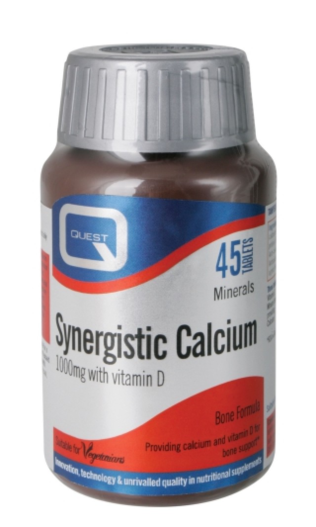 Quest Synergistic Calcium 1000 mg 45 tabs product photo
