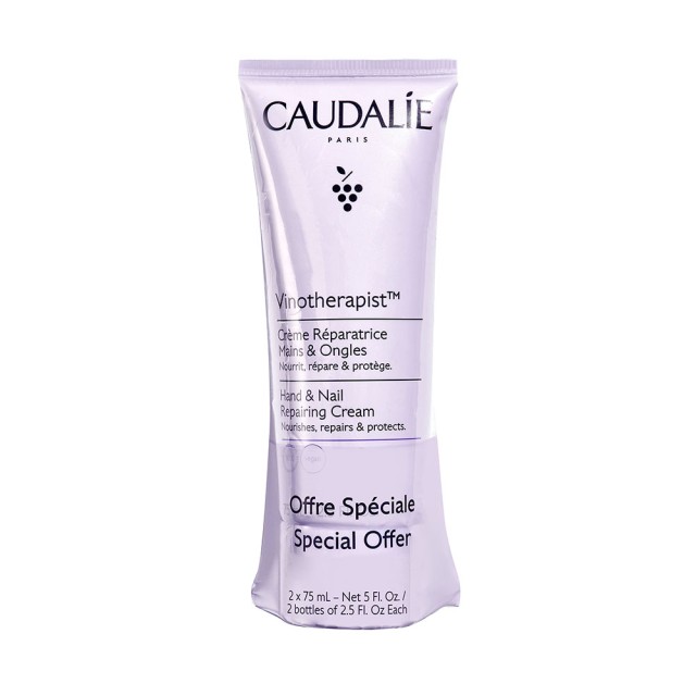 Caudalie Promo Vinotherapist Repairing Hand & Nail Cream 2x75ml product photo