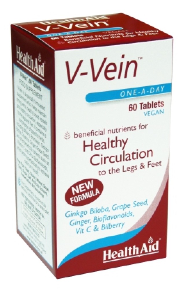 Health Aid V-Vein 60 veg. tabs product photo