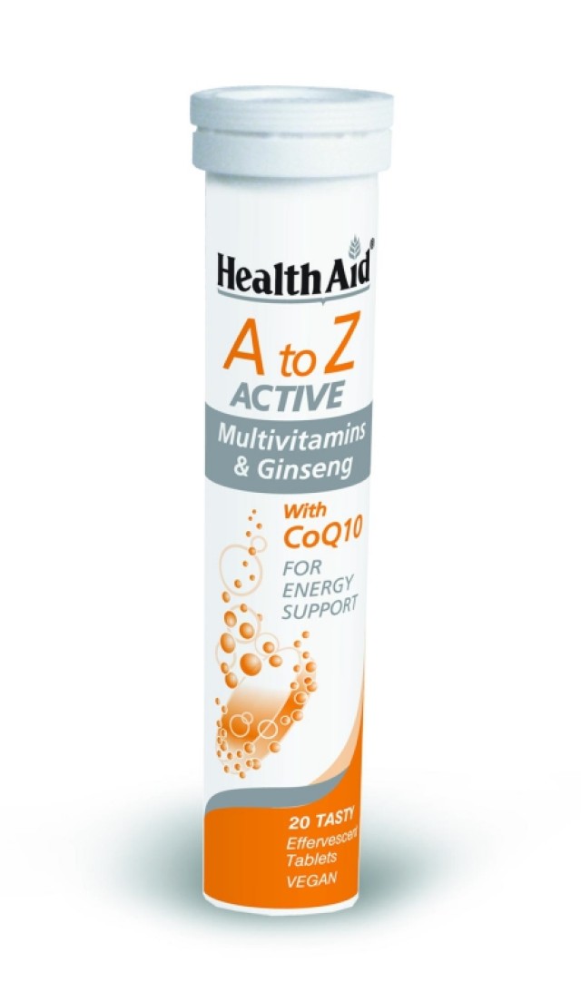 Health Aid Α-Ζ Active Multi+Q10 20 eff. tabs product photo