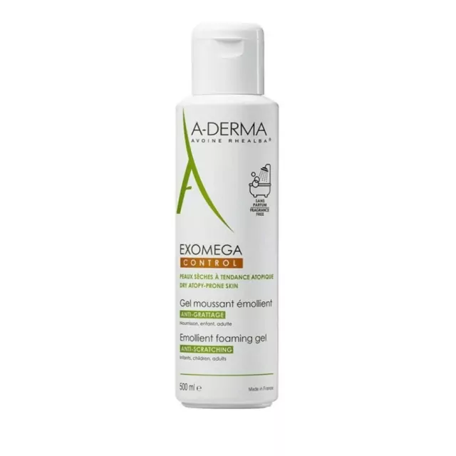 A-Derma Exomega Control Gel Moussant 500 ml product photo