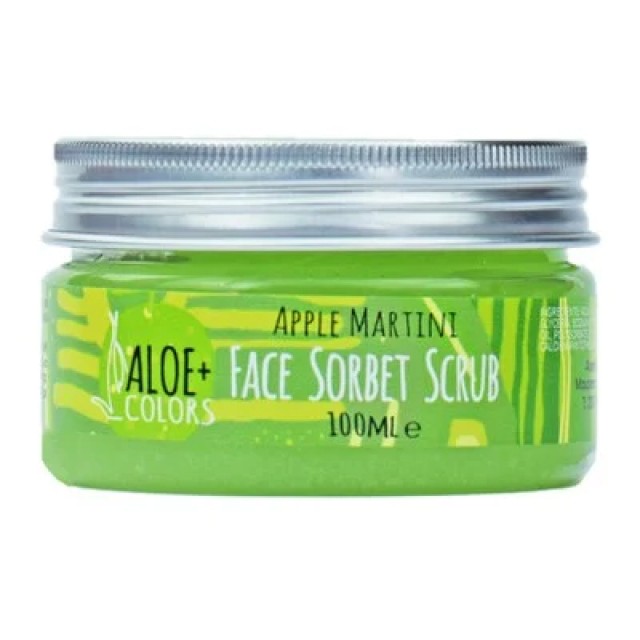 Aloe+ Colors Apple Martini Sorbet Face Scrub 100ml product photo