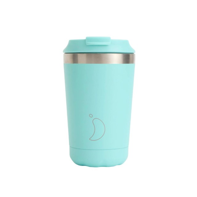Chillys Ανοξείδωτο Ισοθερμικό Ποτήρι Καφέ Coffee Cup Pastel Green 340ml product photo