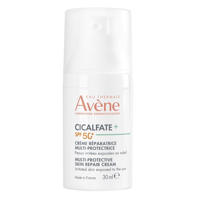 Avene Cicalfate+ Multi-Protective Skin Repair Cream Επανορθωτική Κρέμα Πολλαπλής Προστασίας Spf50+, 30ml product photo