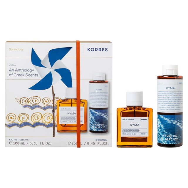 Korres Promo Kyma Eau De Toilette 100ml & Shower Gel 250ml product photo